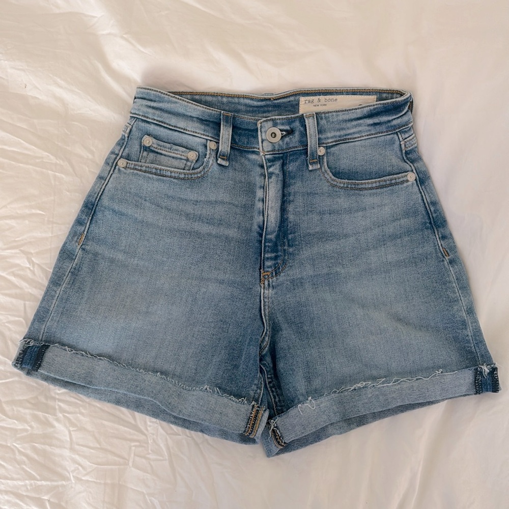 Rag & Bone Nina High Rise Short in Harper